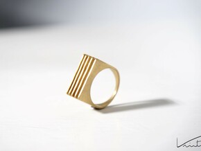 Array Ring in Natural Brass: 9 / 59