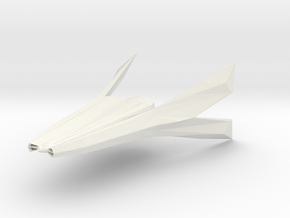 F/A-174 Laridae Space Fighter in White Natural Versatile Plastic