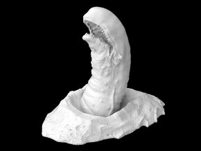 (Armada) Exogorth "Space Slug" in White Natural Versatile Plastic