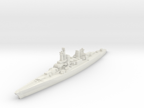 Lexington Battlecruiser Modernized 1/1800 in White Natural Versatile Plastic