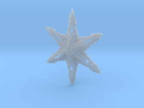 Snowflake A in Tan Fine Detail Plastic