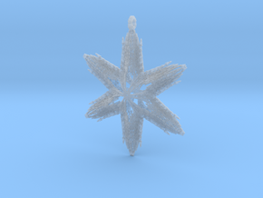 Snowflake C in Tan Fine Detail Plastic