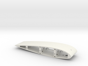 Wing_Section_NACA23015C200 in White Natural Versatile Plastic