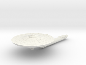 3788 Scale Federation Guided Weapons Destroyer WEM in White Natural Versatile Plastic