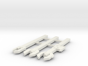 Sonic Wrench 3-pack in White Natural Versatile Plastic