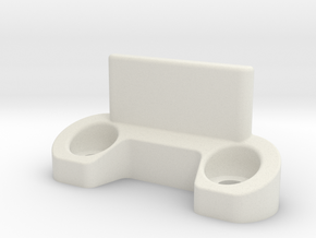B6 rear body support in White Natural Versatile Plastic