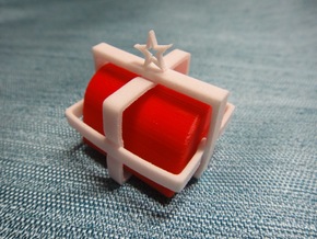ribbon box in White Natural Versatile Plastic