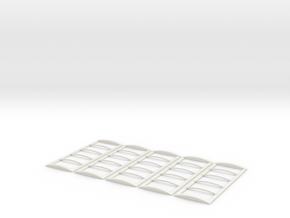 22' Roll Over Tarp Frame Builders pack in White Natural Versatile Plastic