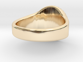 Fraternity Ring  in 14k Gold Plated Brass