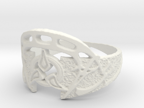 Dahar Master Ring in White Natural Versatile Plastic: 13 / 69