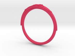 cherry blossoms bracelet in Pink Processed Versatile Plastic: Medium