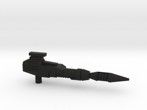 Smooth Talkers Shoulder Cannon in Black Natural Versatile Plastic