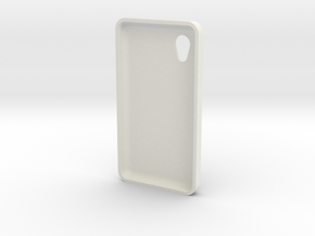 Phone case in White Natural Versatile Plastic