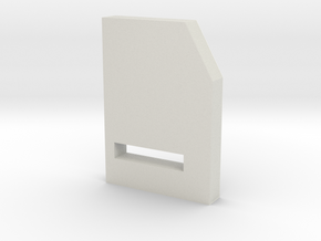 Folder in White Natural Versatile Plastic