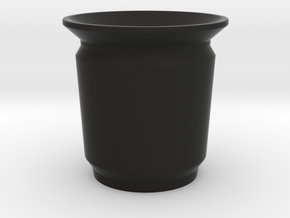 Modern Pencil Cup - Sm / Desk Accessories in Black Natural Versatile Plastic