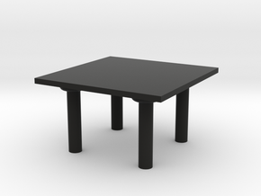 Table  in Black Premium Versatile Plastic