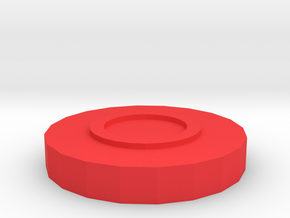 taxture coaster in Red Processed Versatile Plastic