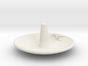Enterprise Jewelry Dish in White Natural Versatile Plastic