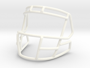 Live Mask 808 for Speed Mini Helmets  in White Processed Versatile Plastic