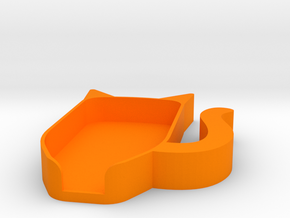 Trezor Cover - Orville Justail in Orange Processed Versatile Plastic