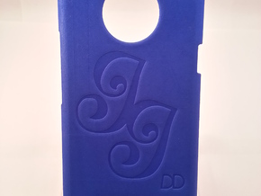 Htc One X - DD - Case custom drawing in Blue Processed Versatile Plastic