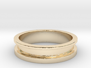 Tunnel in 14K Yellow Gold