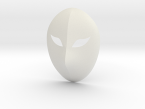 Vega Mask in White Natural Versatile Plastic