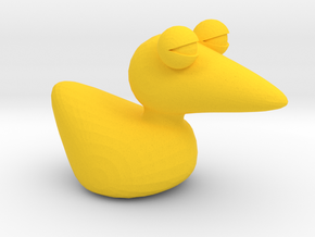 Duck in Yellow Processed Versatile Plastic