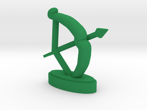 Playfigure Elf Bow Arrows in Green Processed Versatile Plastic