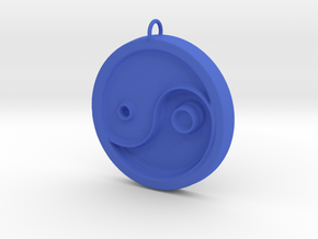 Creator Pendant in Blue Processed Versatile Plastic