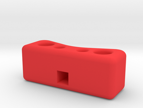 My Bumper in Red Processed Versatile Plastic