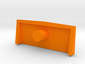 Legendary Huff Wind Vane in Orange Processed Versatile Plastic