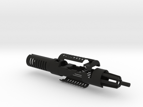 Mace Windu 89 sabers NB V4 in Black Natural Versatile Plastic