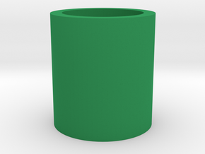Succulent and air plant pot in Green Processed Versatile Plastic