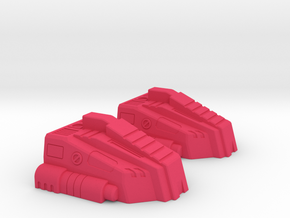 Terror Combiner's Slippers in Pink Processed Versatile Plastic