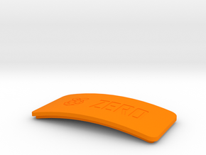 Raspberry Pi Zero Wi-Fi Case Top in Orange Processed Versatile Plastic
