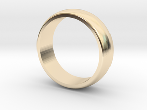 Classic wedding band - 5 mm wide (various sizes) in 14K Yellow Gold: 3 / 44