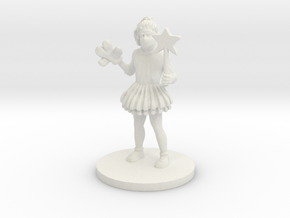 Princess Punch (medium human) in White Natural Versatile Plastic