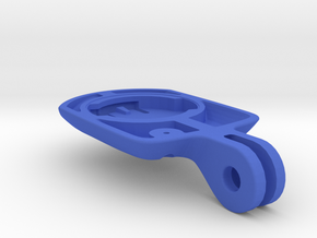Wahoo Elemnt Bolt Blendr Mount - Short in Blue Processed Versatile Plastic