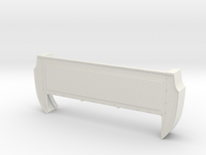 Bed Extension -12.3 In. Wheelbase for RC4WD Blazer in White Natural Versatile Plastic
