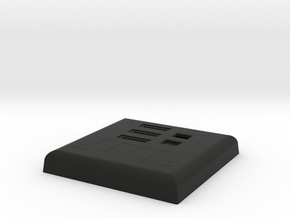 Darth Vader ESB Chest box with Back lid in Black Natural Versatile Plastic
