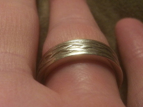 Celtic Knot Mens Ring- Size 10 in 14k White Gold