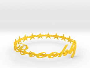 SPECIAL Brooklyn Bracelet -50% OFF in Yellow Processed Versatile Plastic