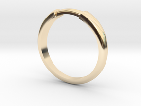Wrapped rings in 14K Yellow Gold: 7.5 / 55.5