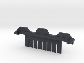 8 Tooth Electrophoresis Comb in Black PA12