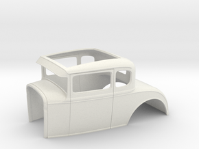 1/16  '30 Ford coupe, 2.5" chop in White Natural Versatile Plastic
