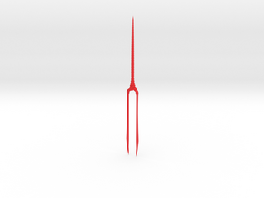 EVA Spear of Longinus (Medium) in Red Processed Versatile Plastic