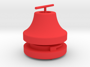 VSKF AirSoft SafePlug V2_assembly in Red Processed Versatile Plastic
