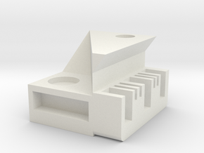 PIANO storage box in White Natural Versatile Plastic