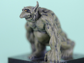 Unarmed troll in Tan Fine Detail Plastic